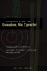 Gramophone, Film, Typewriter - Book