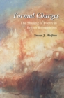 Formal Charges : The Shaping of Poetry in British Romanticism - Book