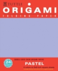 Origami Hanging Paper - Pastel - 6" - 24 Sheets : (tuttle Origami Paper) - Book