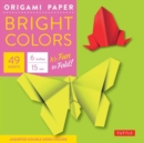 Origami Paper - Bright Colors - 6" - 49 Sheets : Tuttle Origami Paper: High-Quality Origami Sheets Printed with 6 Different Colors: Instructions for Origami Projects Included - Book
