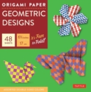 Origami Paper Geometric Prints : It's Fun to Fold! - Book