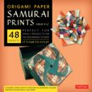 Origami Paper - Samurai Prints - Large 8 1/4" - 48 Sheets : Tuttle Origami Paper: Origami Sheets Printed with 8 Different Designs: Instructions for 6 Projects Included - Book
