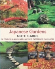 Japanese Gardens, 16 Note Cards : 16 Different Blank Cards with Envelopes in a Keepsake Box! - Book
