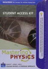 MasteringPhysics with E-book Student Access Kit for College Physics : A Strategic Approach (ME Component) - Book