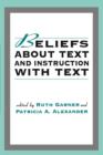 Beliefs About Text and Instruction With Text - Book