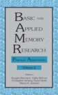 Basic and Applied Memory Research : Theory in Context Volume 1 - Book