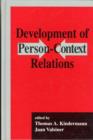 Development of Person-context Relations - Book
