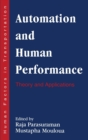 Automation and Human Performance : Theory and Applications - Book