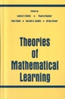 Theories of Mathematical Learning - Book