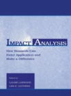 Impact Analysis : How Research Can Enter Application and Make A Difference - Book