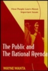The Public and the National Agenda : How People Learn About Important Issues - Book