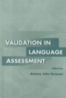 Validation in Language Assessment - Book