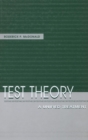 Test Theory : A Unified Treatment - Book
