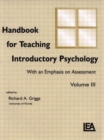 Handbook for Teaching Introductory Psychology : Volume II - Book