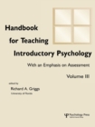 Handbook for Teaching Introductory Psychology : Volume Ii - Book