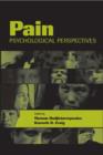 Pain : Psychological Perspectives - Book