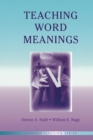 Teaching Word Meanings - Book