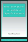 Ideas and Options in English for Specific Purposes - Book
