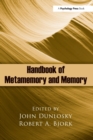 Handbook of Metamemory and Memory - Book