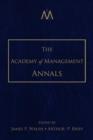 The Academy of Management Annals, Volume 1 - Book