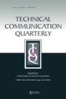 Cultural Studies And Technical Communication Tcq V15#1 - Book