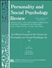 New and Current Directions in Justice Theorizing and Research : A Special Issue of personality and Social Psychology Review - Book