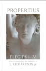 Propertius : Elegies I-IV - Book