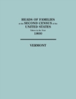 Heads of Families at the Second Census of the United States Taken in the Year 1800 : Vermont - Book