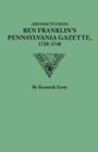 Abstracts from Ben Franklin's Pennsylvania Gazette, 1728-1748 - Book