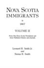 Nova Scotia Immigrants to 1867, Volume II - Book