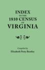 Index to the 1810 Census of Virginia - Book