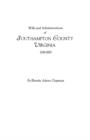 Wills and Administrations of Southampton County, Virginia, 1749-1800 - Book