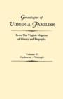 Genealogies of Virginia Families from The Virginia Magazine of History and Biography. In Five Volumes. Volume II : Claiborne - Fitzhugh - Book
