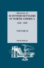 Directory of Scottish Settlers in North America 1625-1825 : Vol 2 - Book