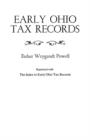 Early Ohio Tax Records - Book