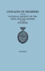 Lineages of Members of the National Society of the Sons and Daughters of the Pilgrims, to January 1, 1929. in Two Volumes. Volume I - Book