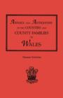Annals and Antiquities of the Counties and County Families of Wales [revised and enlarged edition, 1872]. In Two Volumes. Volume I - Book