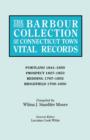 The Barbour Collection of Connecticut Town Vital Records. Volume 36 : Portland 1841-1850, Prospect 1827-1853, Redding 1767-1852, Ridgefield 1709-1850 - Book
