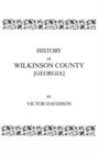 History of Wilkinson County [Georgia] - Book