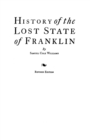 History of the Lost State of Franklin - Book