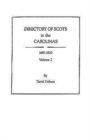 Directory of Scots in the Carolinas, Volume 2 - Book
