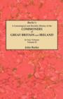 A Genealogical and Heraldic History of the Commoners of Great Britain and Ireland. In Two Volumes. Volume II - Book