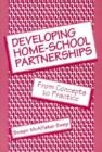 Developing Home-School Partnerships : From Concepts to Practice - Book