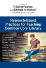 Research-Based Practices for Teaching Common Core Literacy - Book