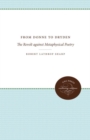 From Donne to Dryden : The Revolt against Metaphysical Poetry - Book