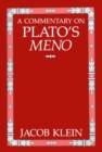 A Commentary on Plato's Meno - Book