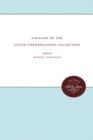 Catalog of the Lititz Congregation Collection - Book
