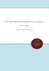 The Prohibition Movement in Alabama, 1702-1943 - Book