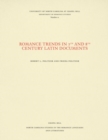 Romance Trends in 7th and 8th Century Latin Documents - Book