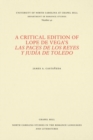 A Critical Edition of Lope de Vega's Las paces de los reyes y judia de Toledo - Book